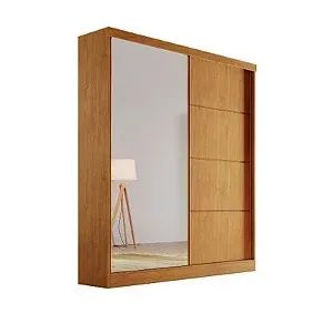 Guarda roupas MDF 1.78x2.30 com espelho 