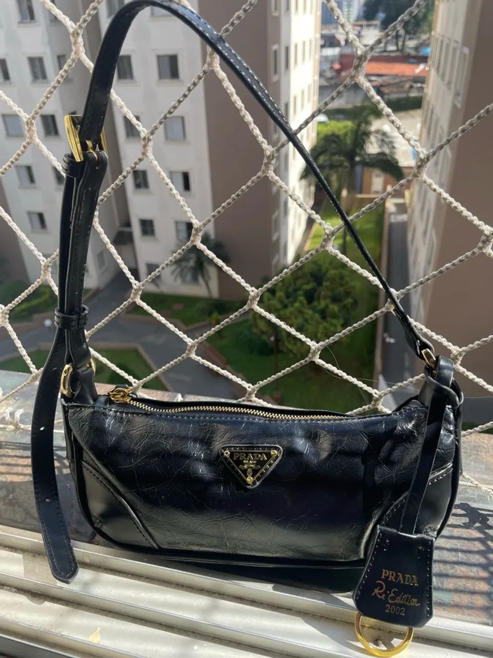 Linda bolsa prada preta premium