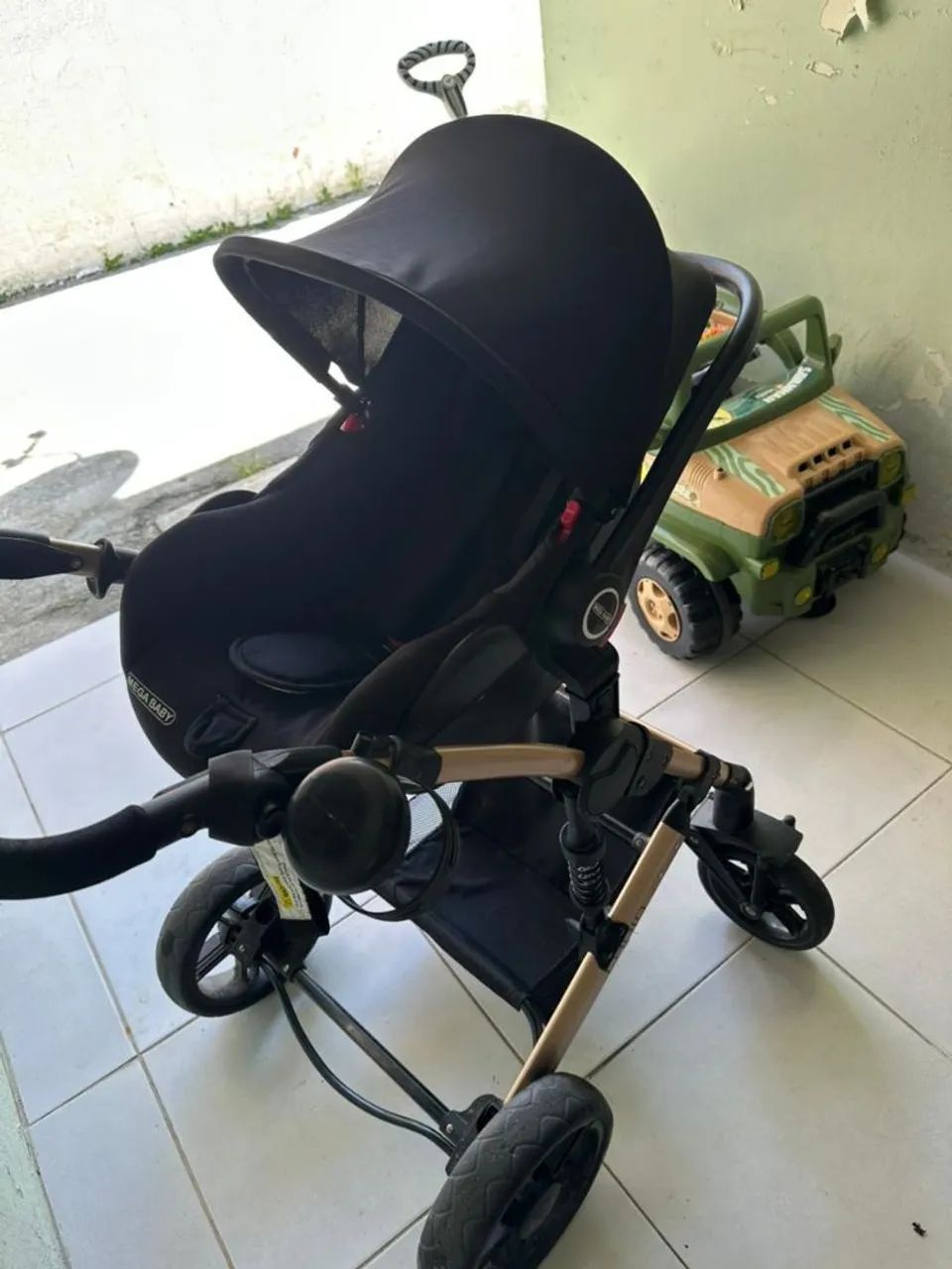 Carrinho de bebe 3 em 1 - Foto 3