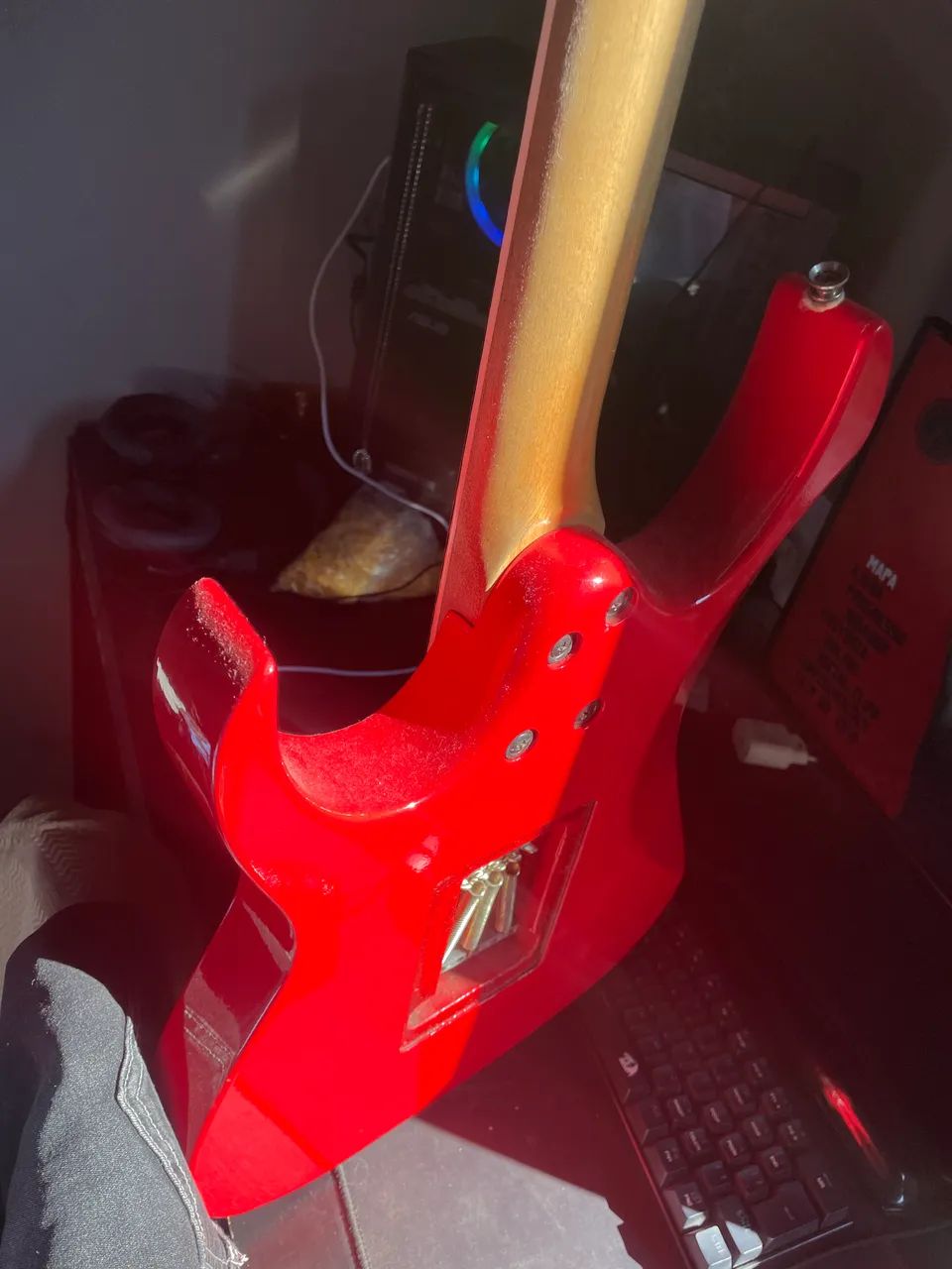 Guitarra Ibanez Vermelha  - Foto 5