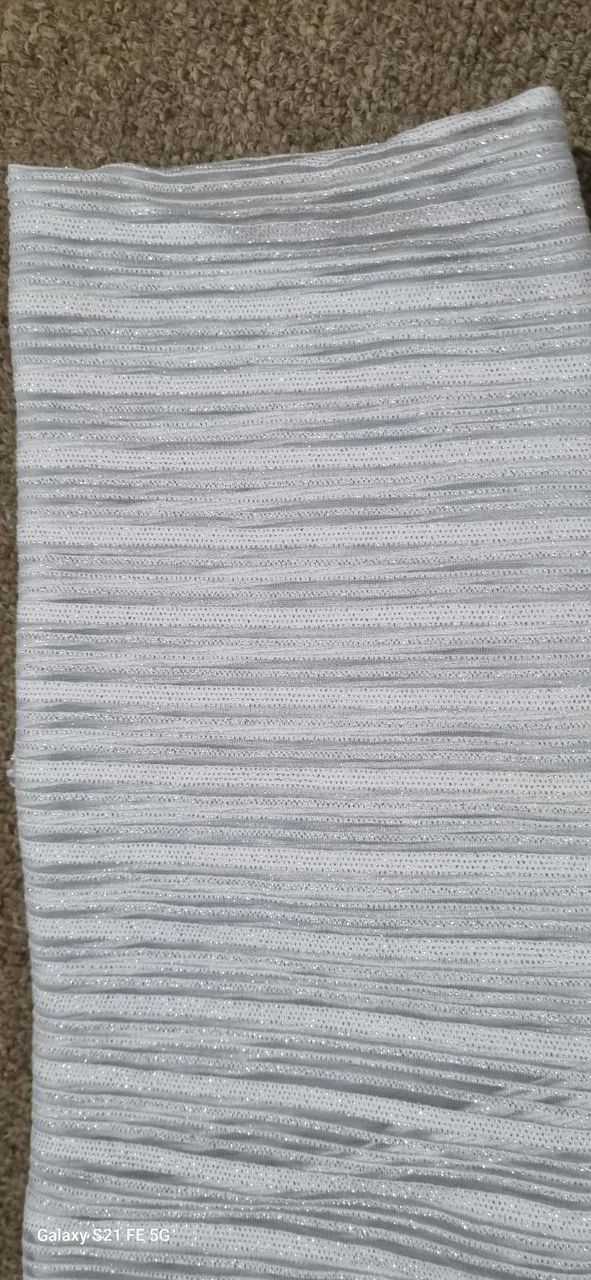 TECIDO pedaços de tecidos soft Cetim Canelado - Foto 4