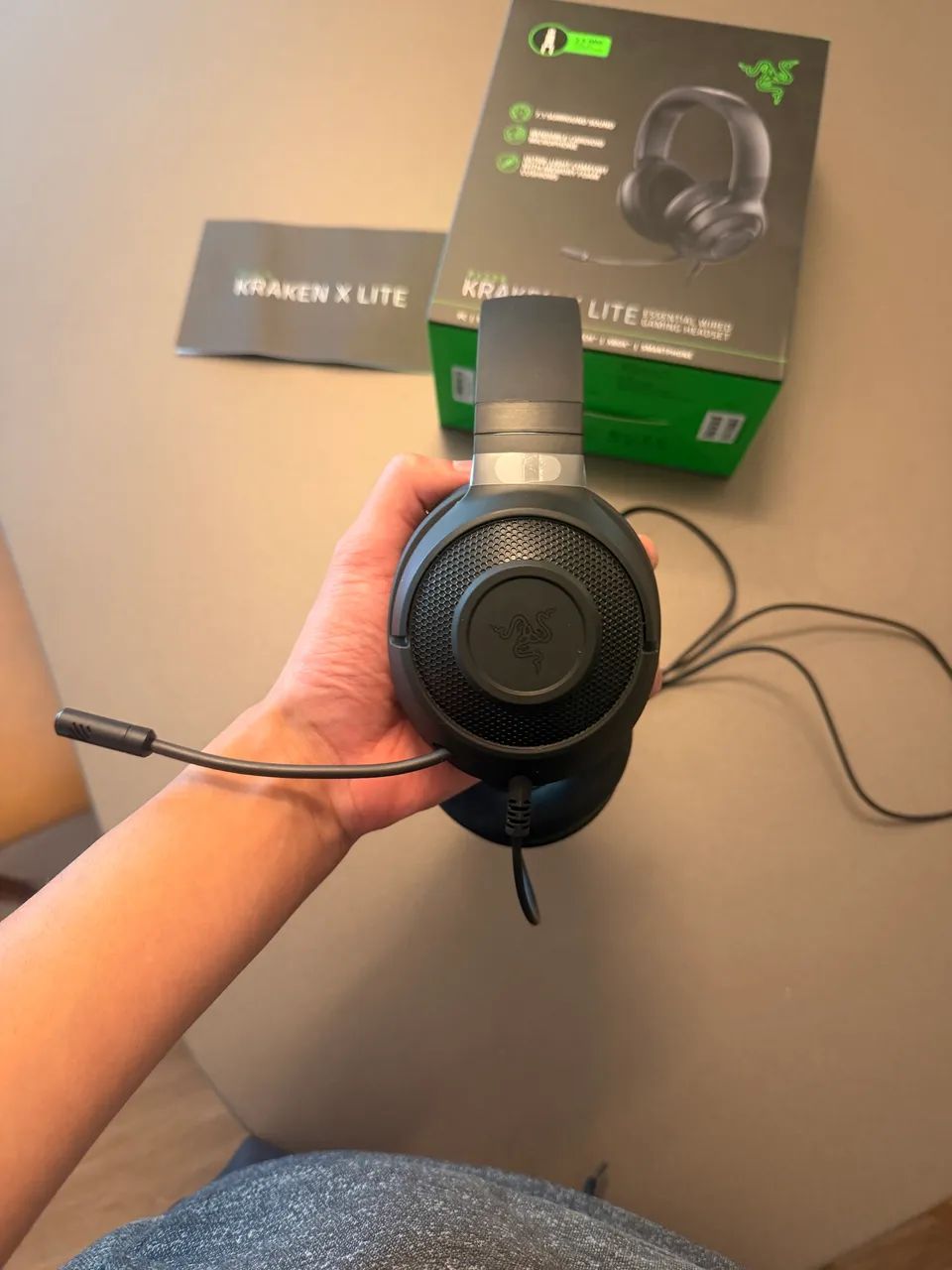 RAZER ESSENTIAL WIRED KRAKEN XILITE GAMING HEADSET - Foto 2