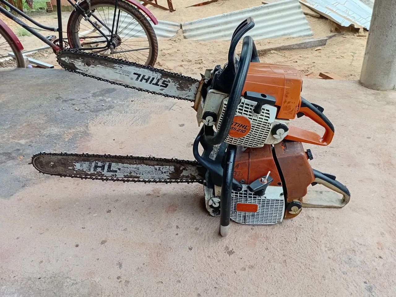 Serviço com moto serra - Foto 3