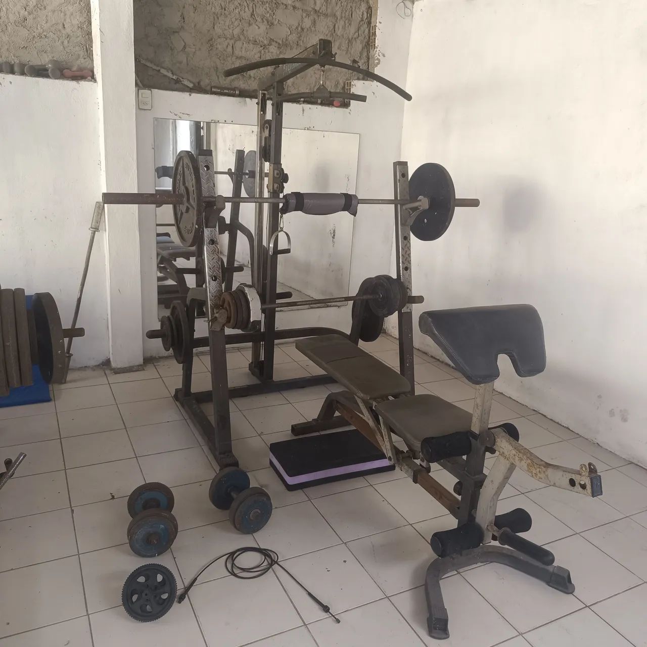 estação de treinamento + Leg press  - Foto 2