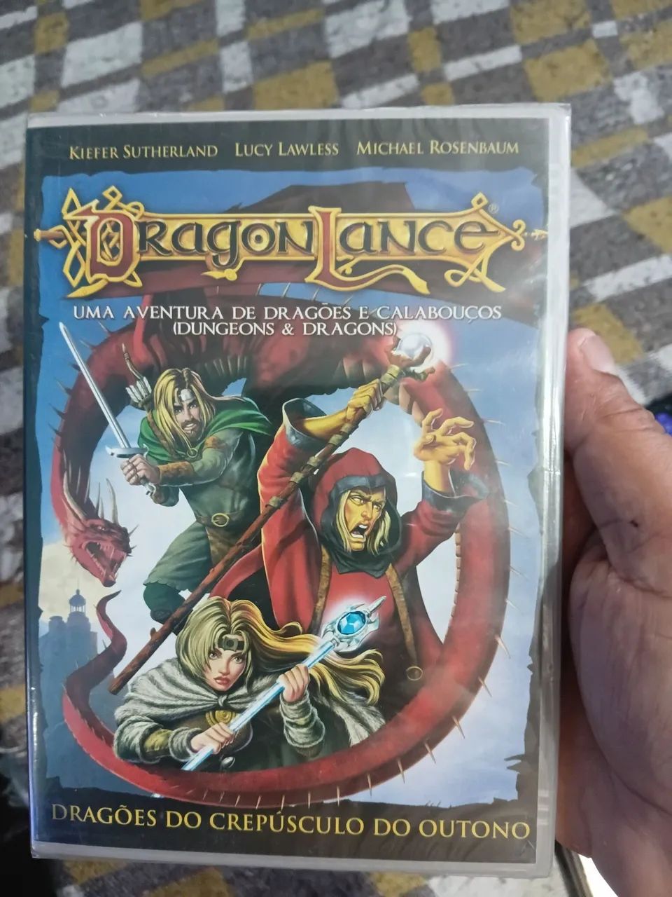 Dragon Lance Dvd lacrado dublado