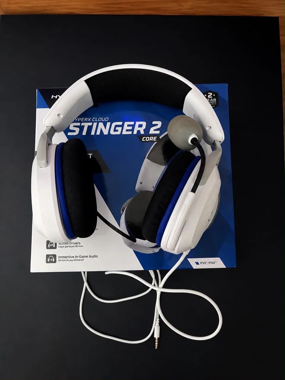 Headset HyperX Cloud Stinger 2 Core Branco - Foto 3
