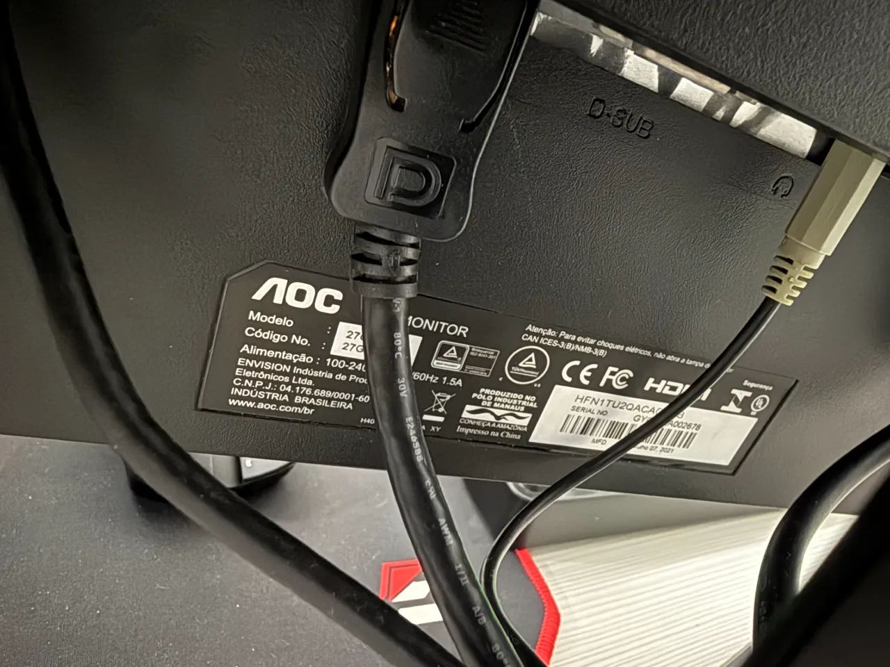 Monitor AOC Hero 27 pol. / 144hz Full HD - Foto 3