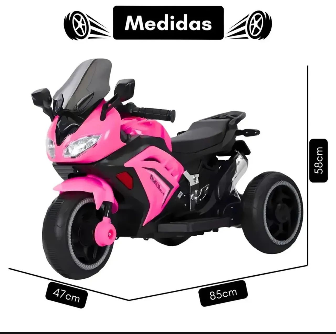 Moto elétrica infantil 