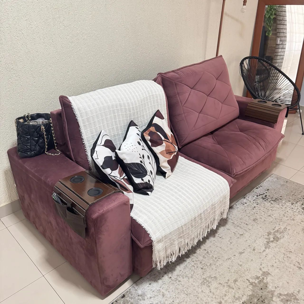 Sofá retrátil e reclinável  - Foto 3