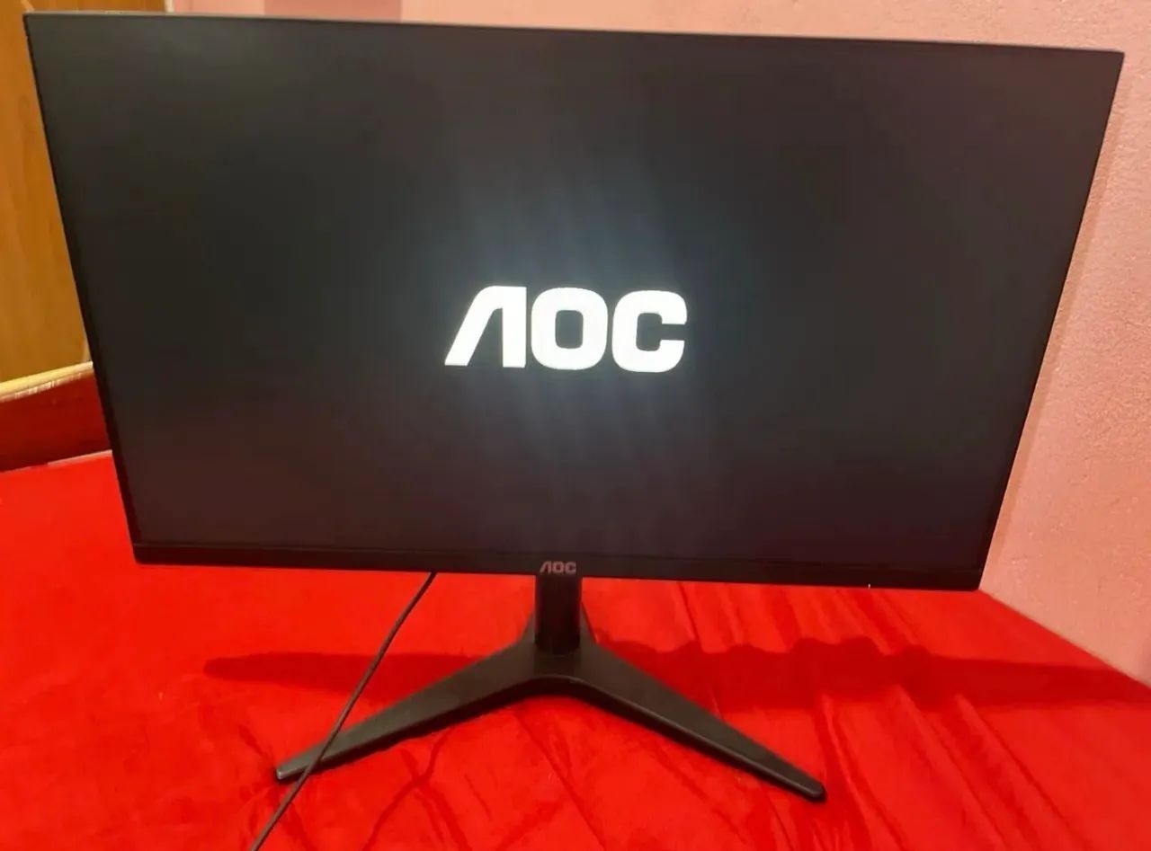 Monitor AOC 23.8'', Full HD, Widescreen, HDMI E VGA - 24B1XHM - Foto 2
