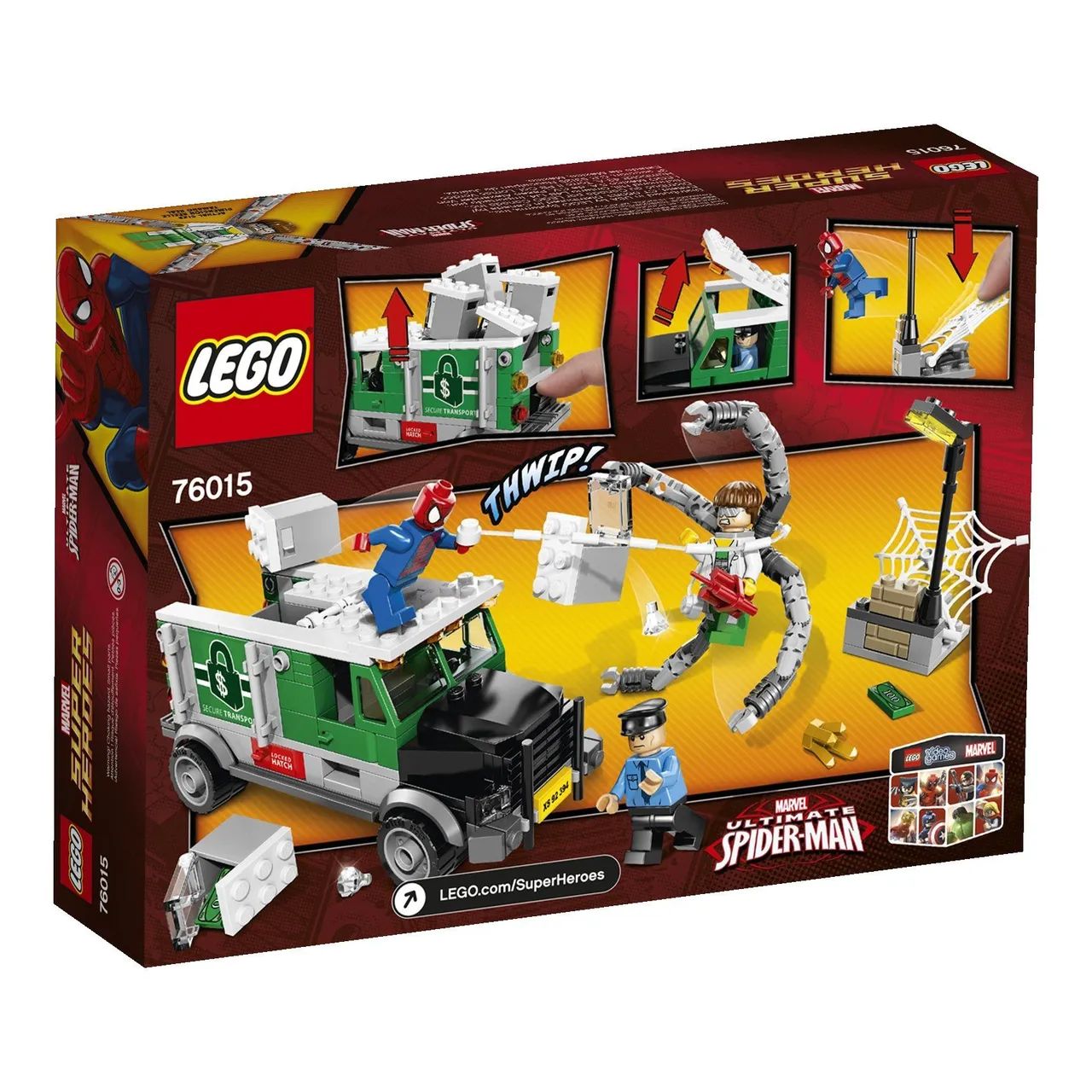 Lego Homem Aranha (76015) - Roubo do Doutor Octopus - Foto 3