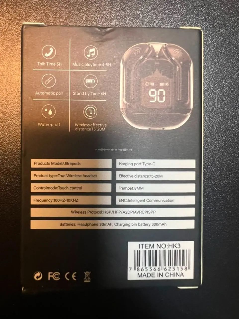 Fone Bluetooth Prova d'Água | Som Perfeito e Bateria Duradoura - Foto 5