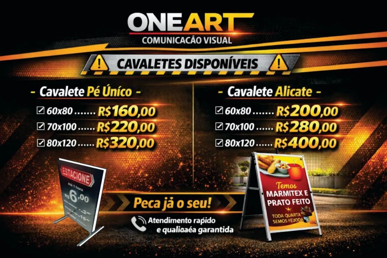 Banner e cavaletes  - Foto 3