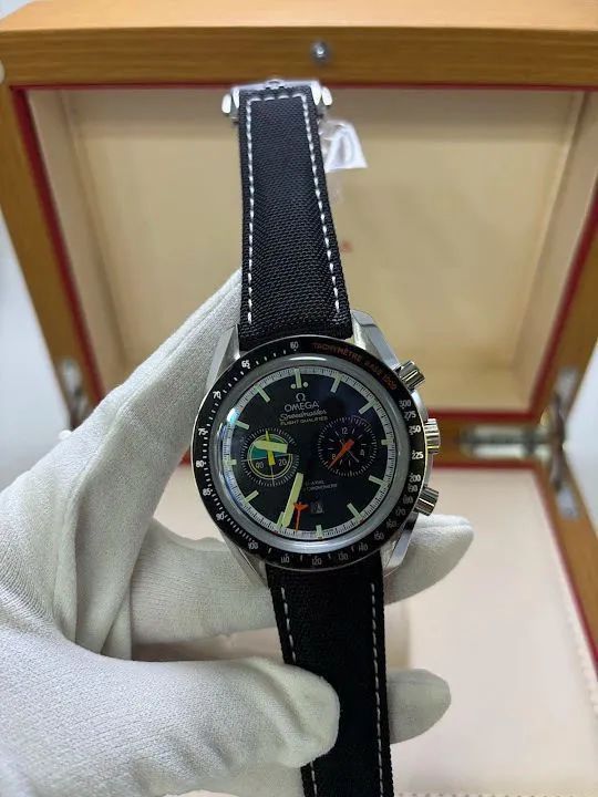 Relógio Estilo Speedmaster Pilot Premium - Aço Inoxidável, Vedado e Funcional - Foto 2
