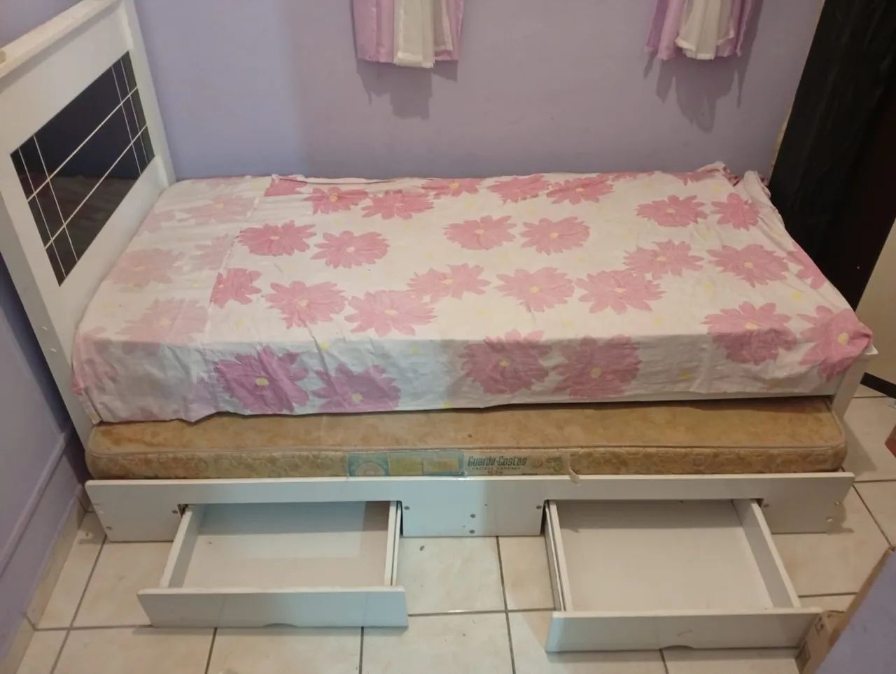 Bicama de Solteiro Madeira + 2 Colchões Inclusos! - Foto 3