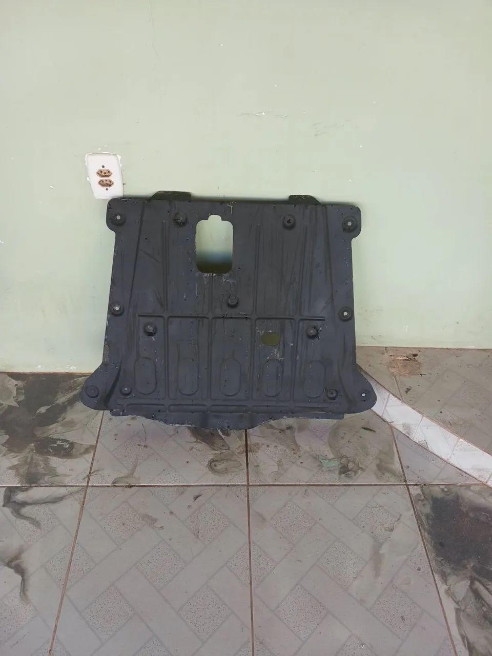 Protetor de cárter de ferro captur/duster  - Foto 3