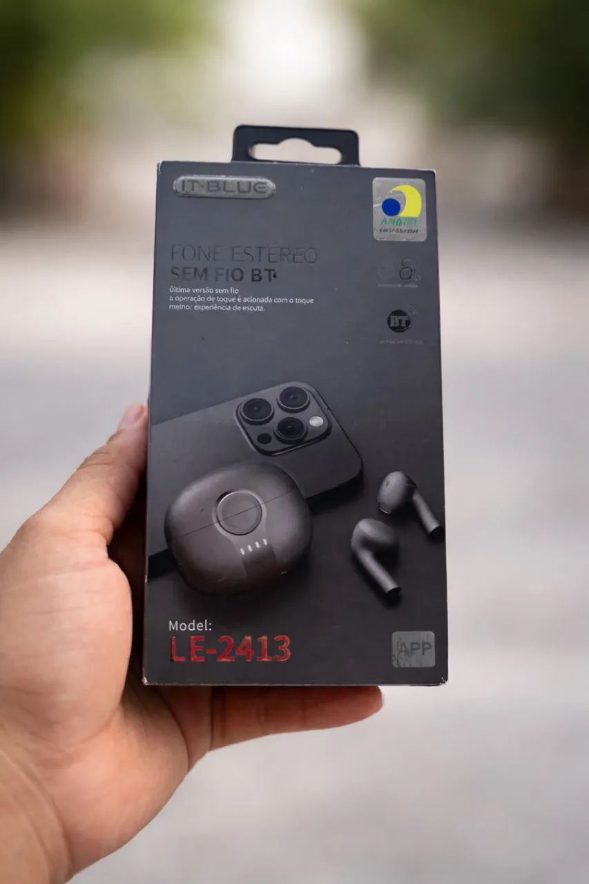 Fone de ouvido Bluetooth It-blue - ENTREGA A DOMICÍLIO 