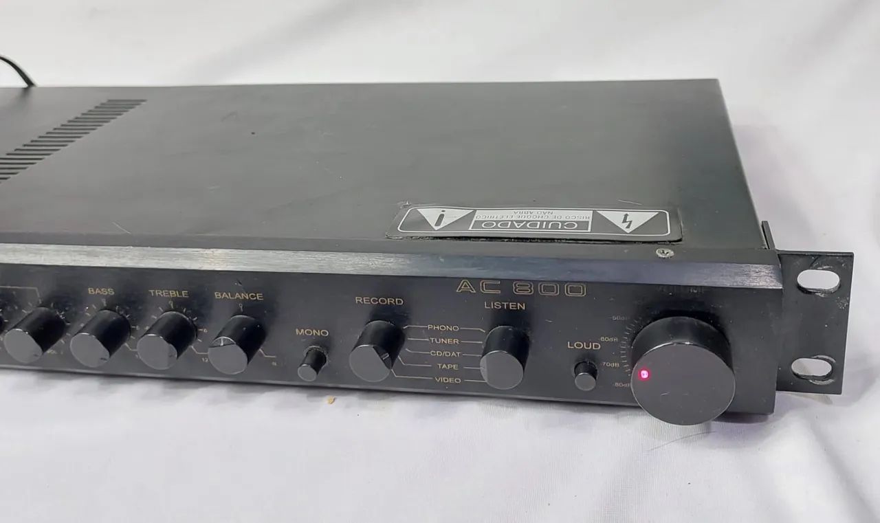 Amplificador e mixer Onix mod Ac 800 -gradiente-Pioneer-polyvox-Sansui- - Foto 3