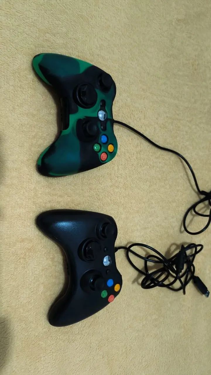 Controles Xbox 360 (com fio)