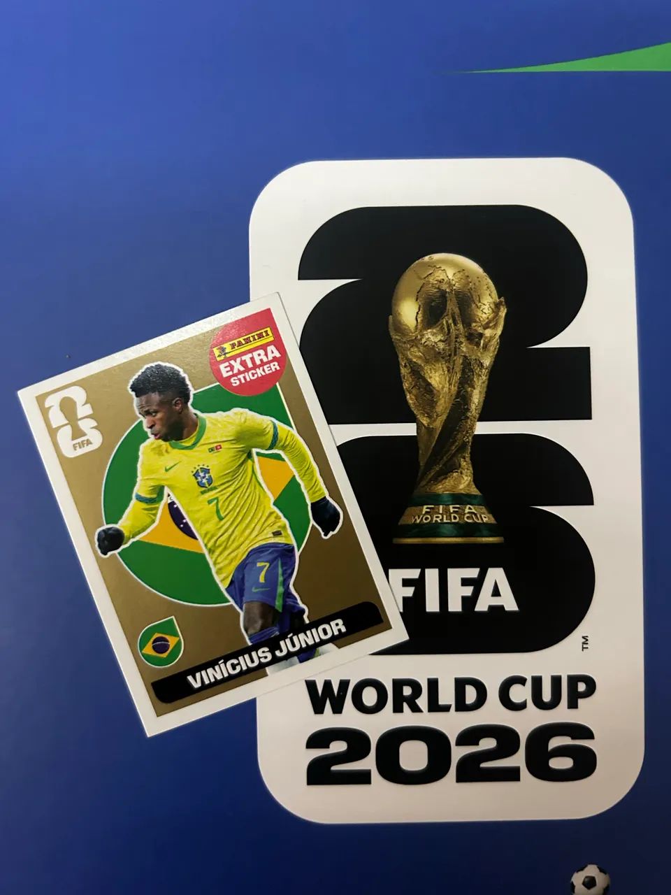 Extra Legend - Vini Jr ouro (Dourada) - Panini 2026 - Foto 2
