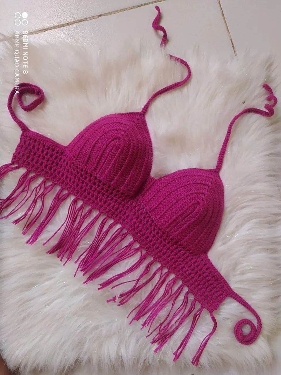 Cropped crochê  - Foto 4