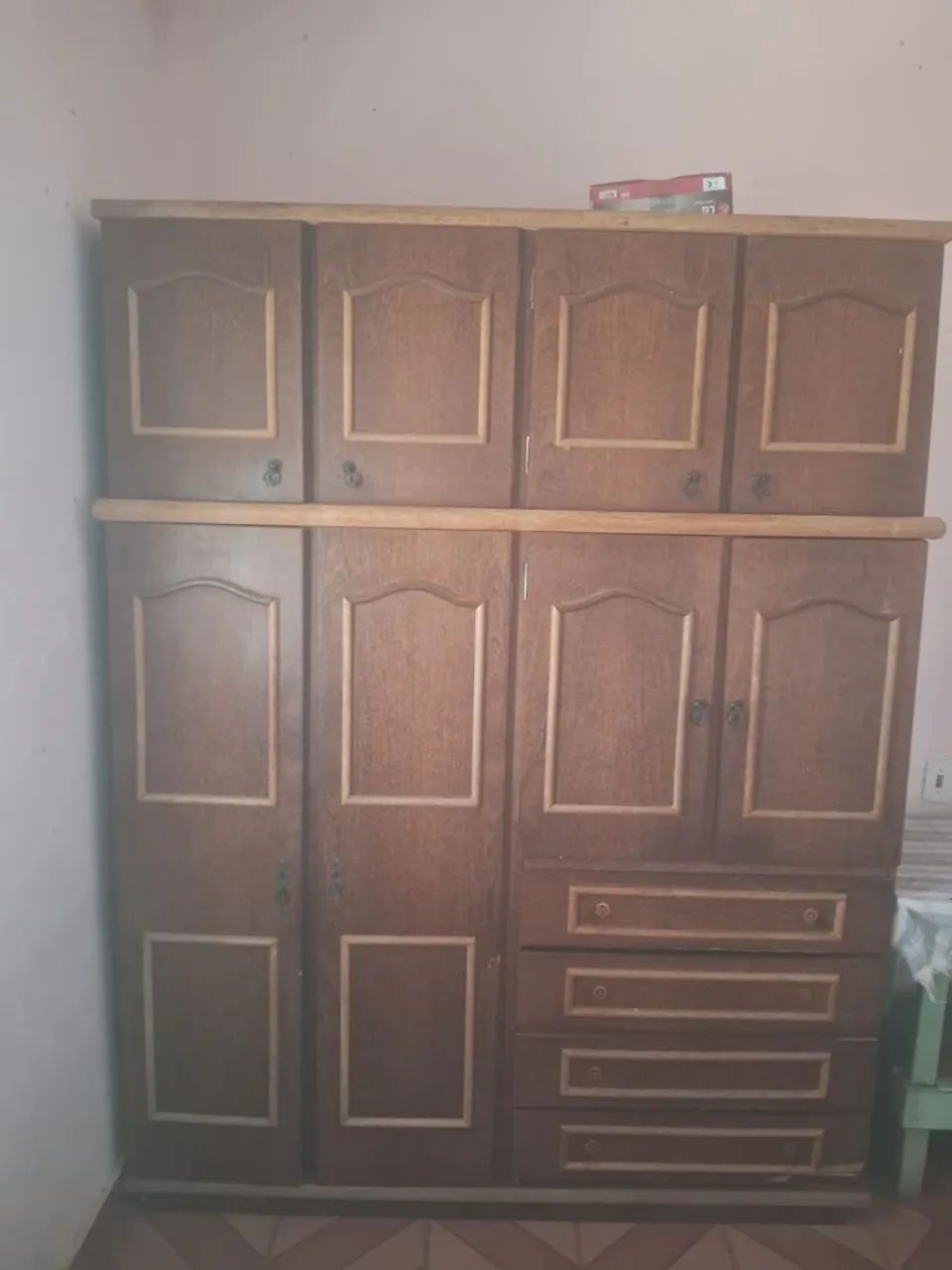 Guarda roupa antigo vintage - Foto 2