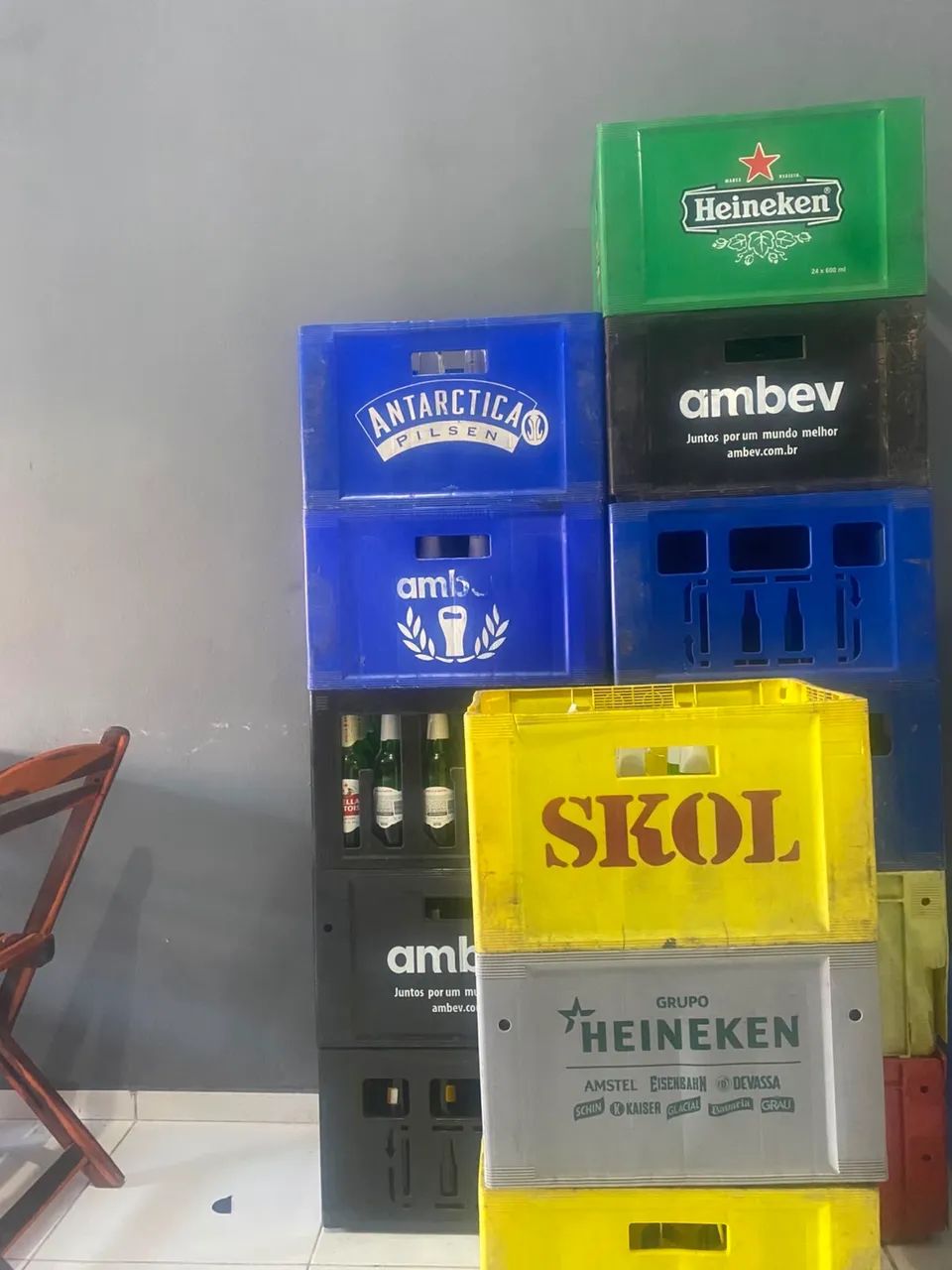 35$ cada caixa 