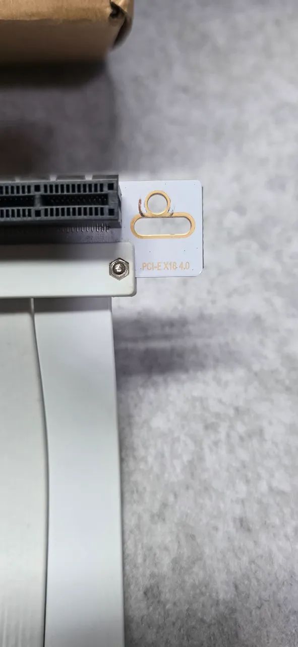 Suporte vertical GPU + cabo riser PCIE x16 4.0 - Foto 2