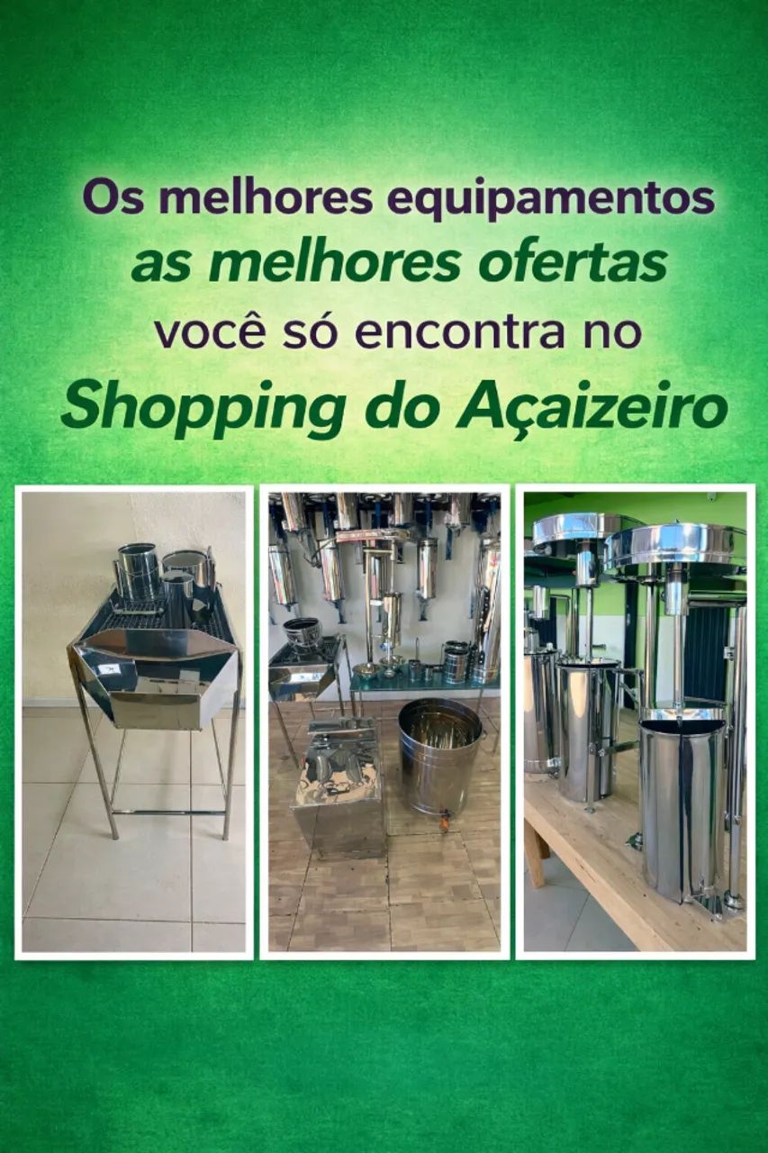 EQUIPAMENTOS PARA PRODUTORES DE POUPAS