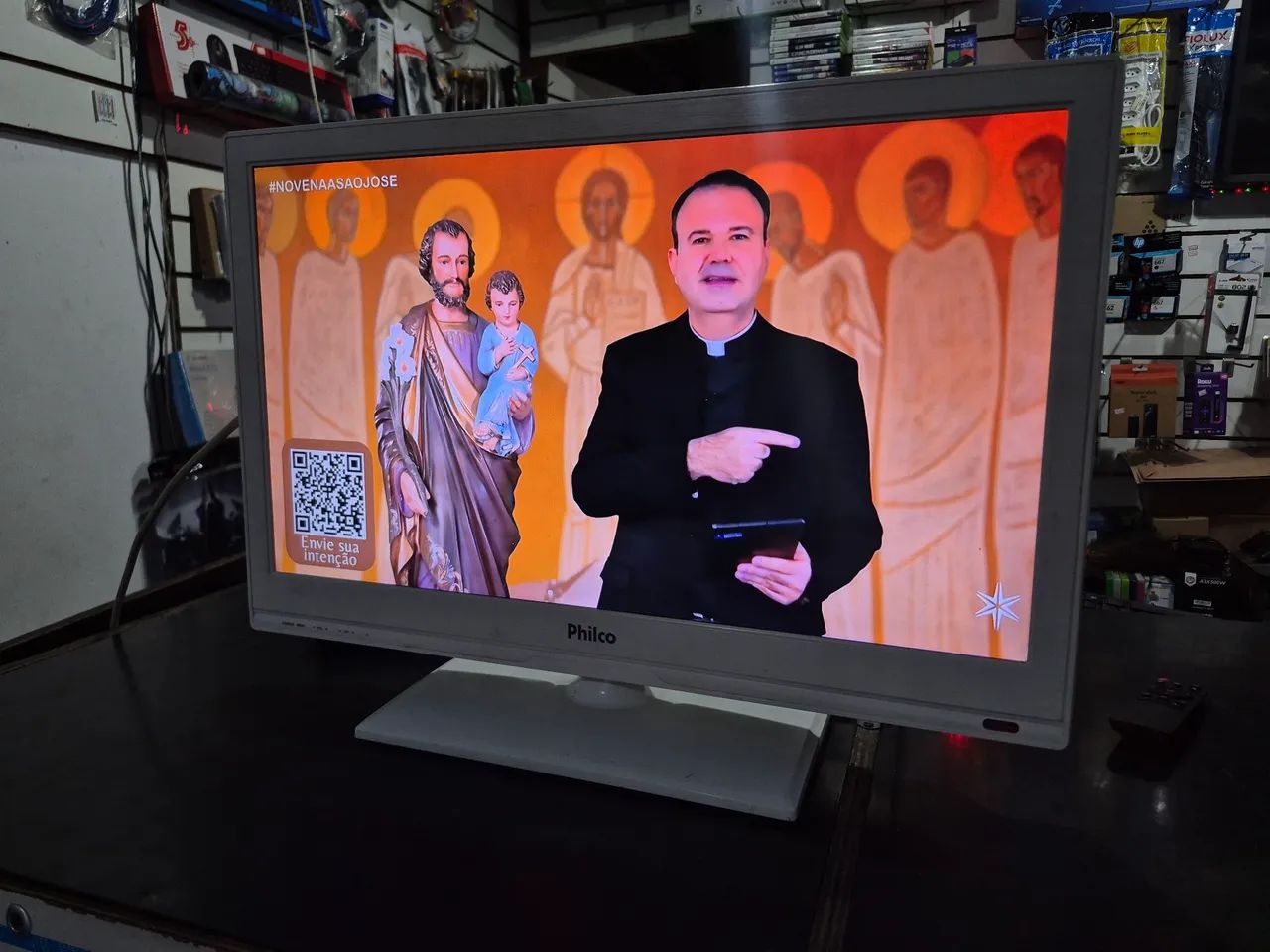 Tv Philco 24" Branca com garantia loja