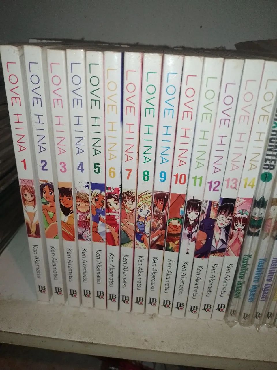 Coleção Love Hina completa