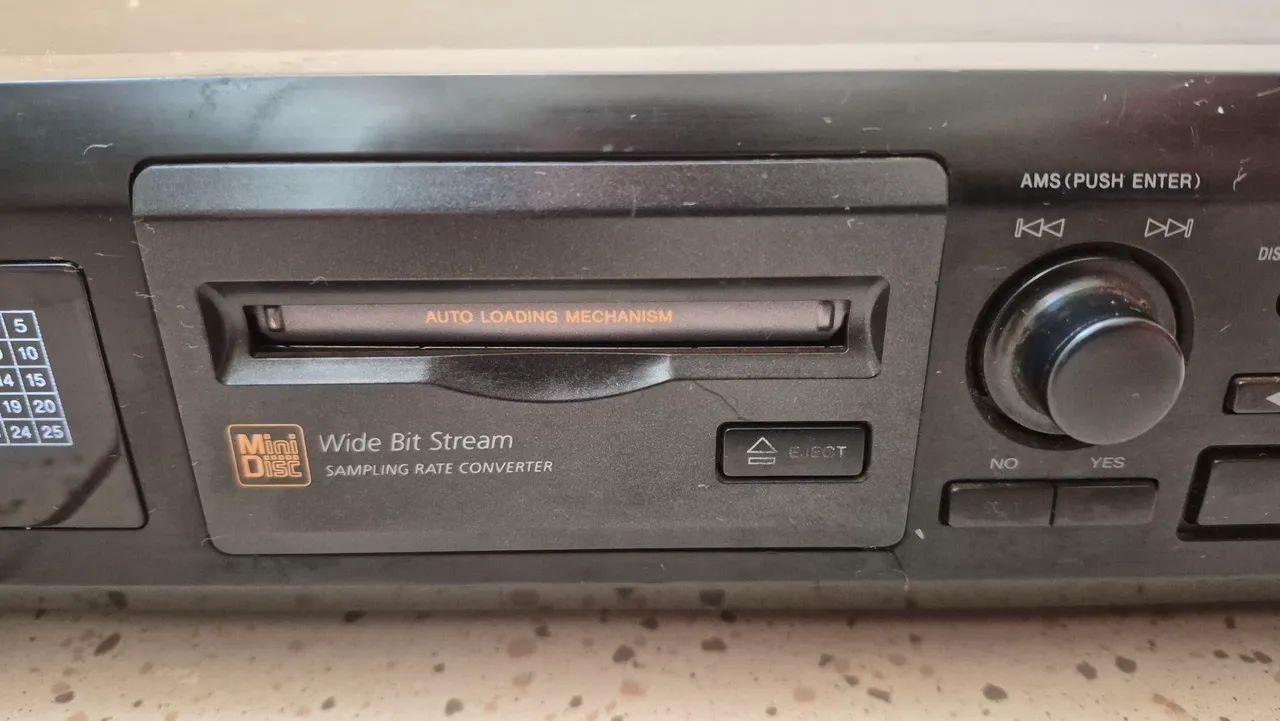 Gravador e Reprodutor Sony Minidisc Deck MDS-JE510 - Foto 3