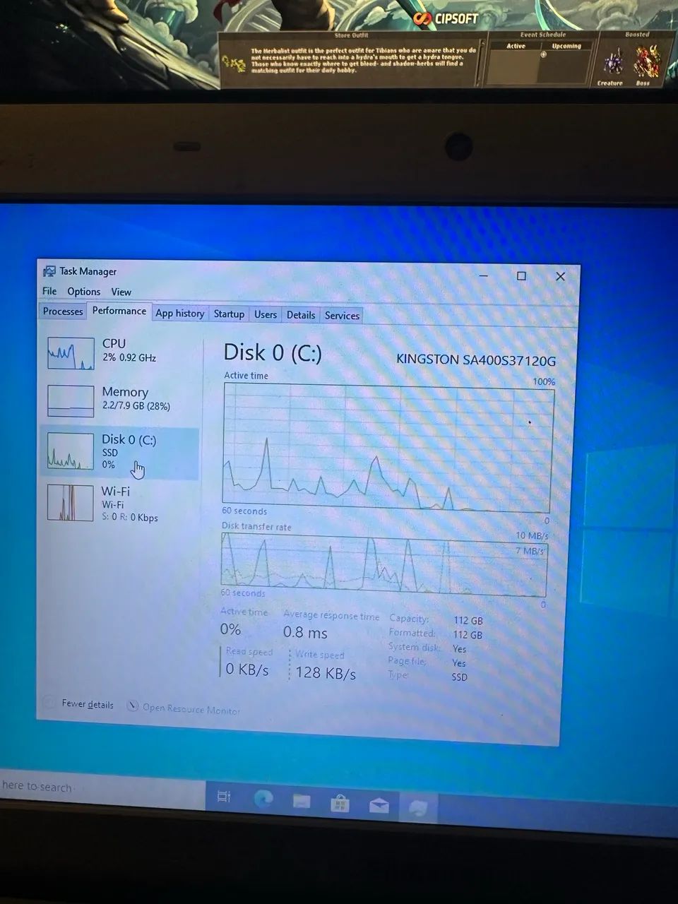 Notebook Samsung i3-2330M 8GB de RAM 120GB SSD Formatado - Foto 5