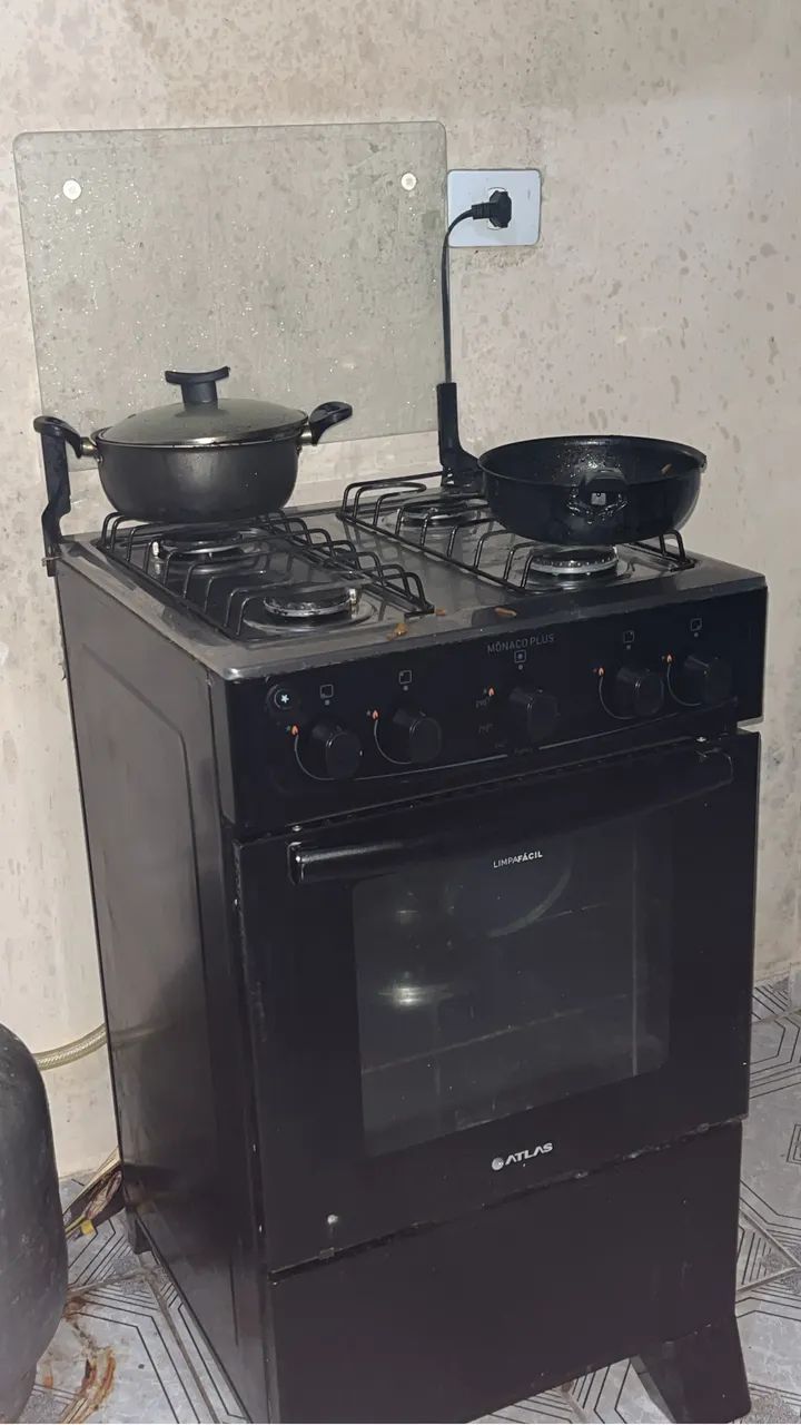 FOGÃO 4 BOCAS - SEMINOVO