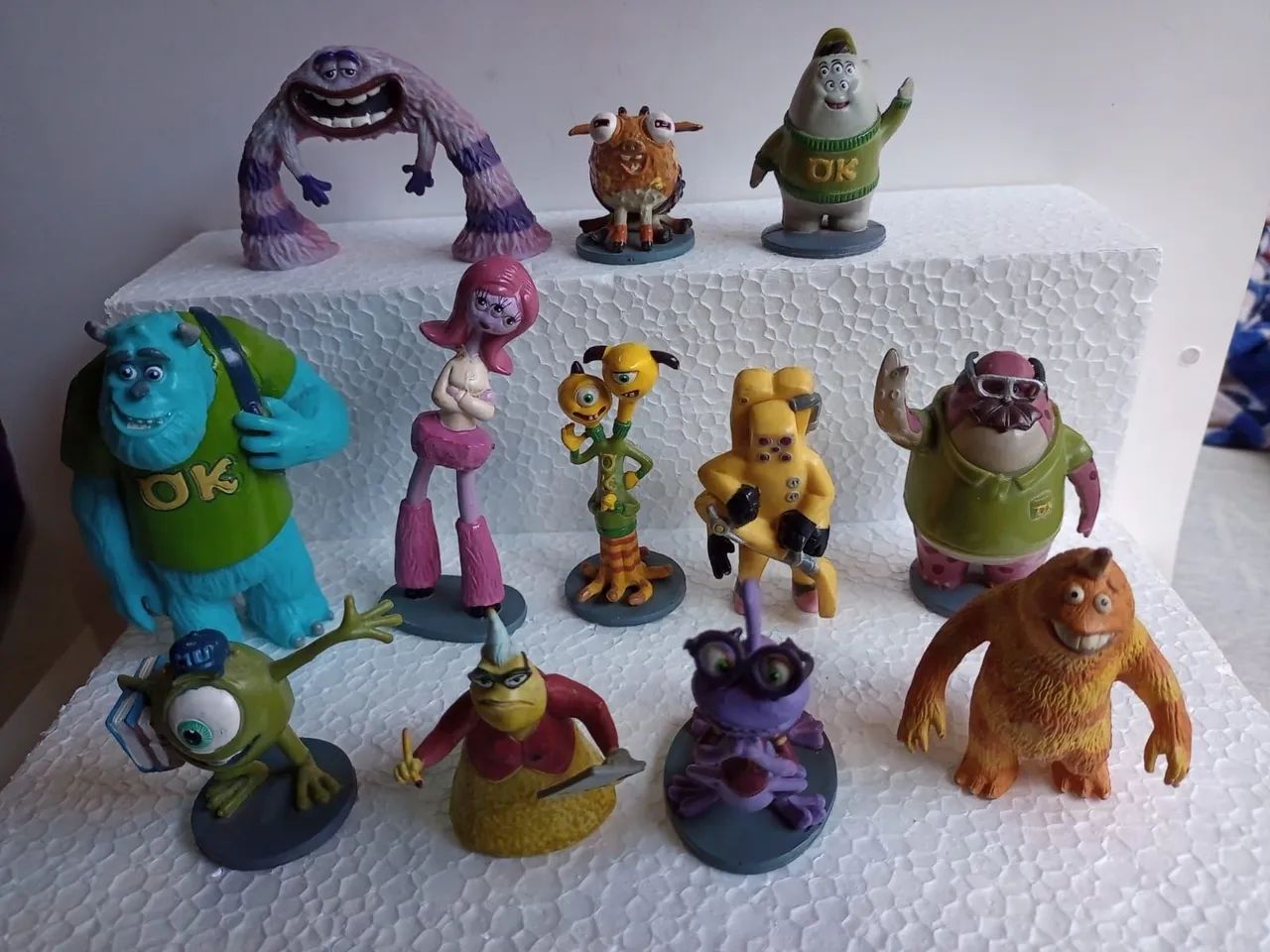 Bonecos Coleção Monstro S.A miniaturas Disney  - Foto 2