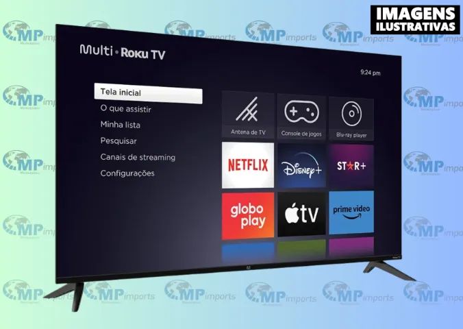 Smart TV 50" Roku Multi 4K Compatível com Alexa e Google Home - Foto 4