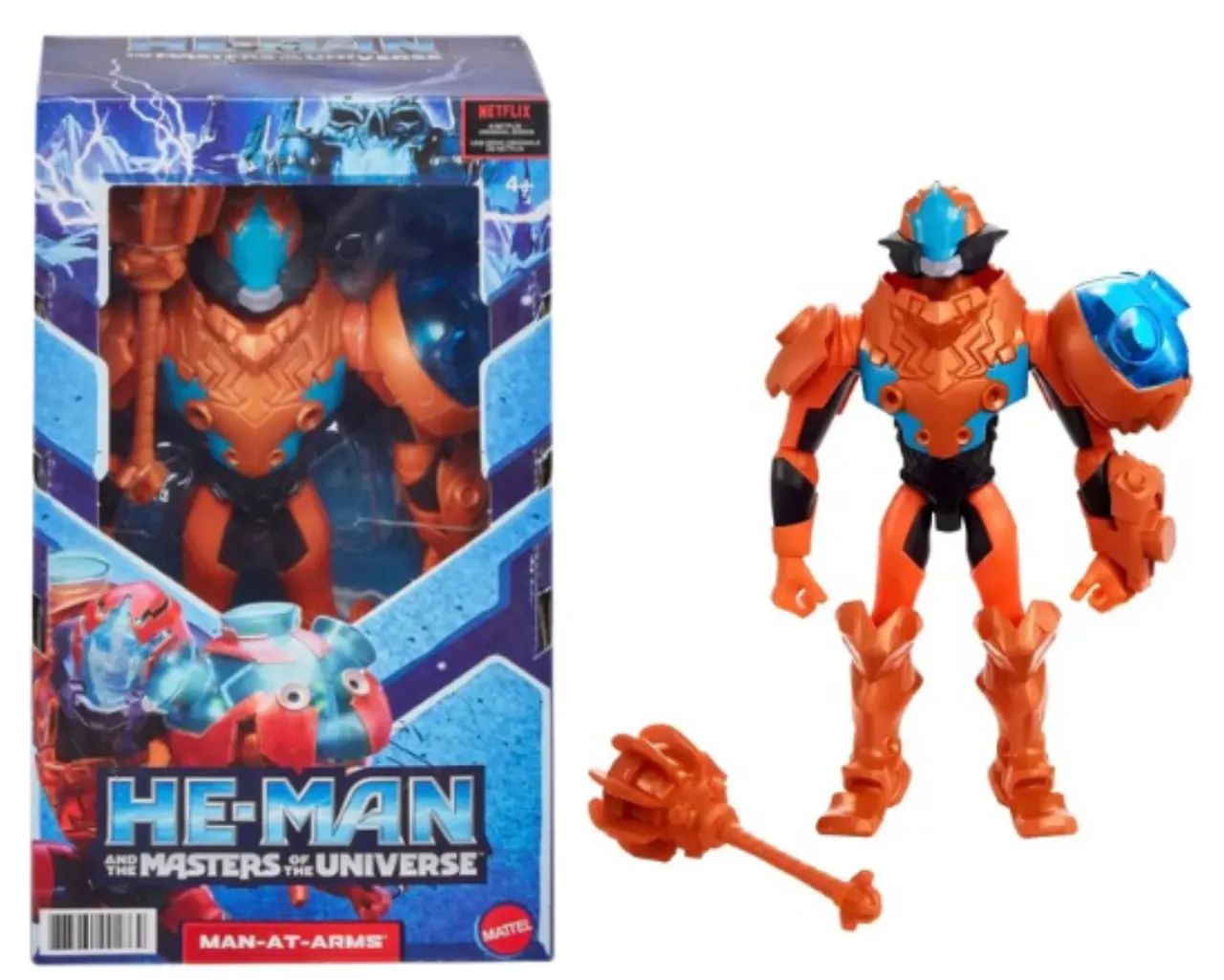 Kit 02 Bonecos He Man e Mentor Netflix  - Foto 5