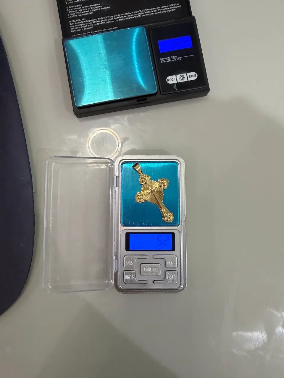 Crucifixo de ouro 18k - Foto 2