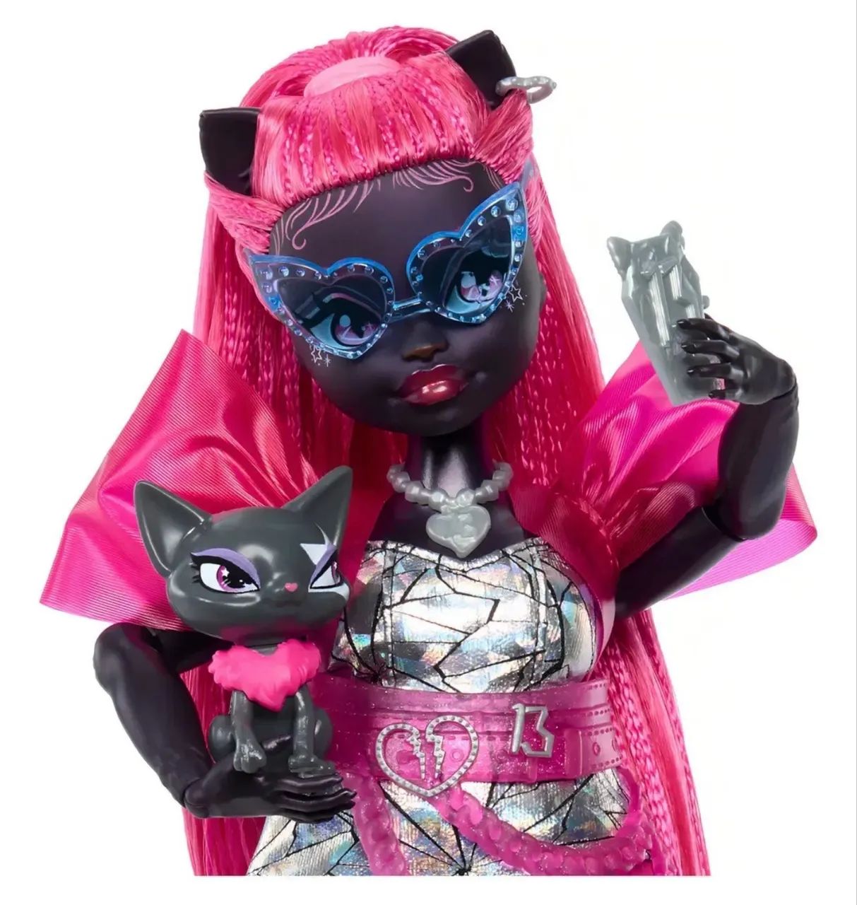 Boneca Monster High - Catty Noir Com Look Exclusivo E Pet - Foto 2