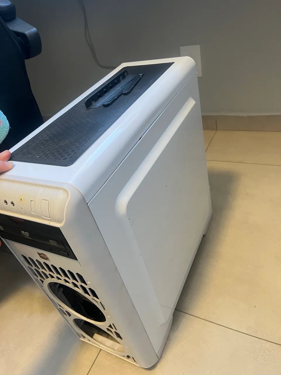 Gabinete MyMax Branco MidTower - Foto 4