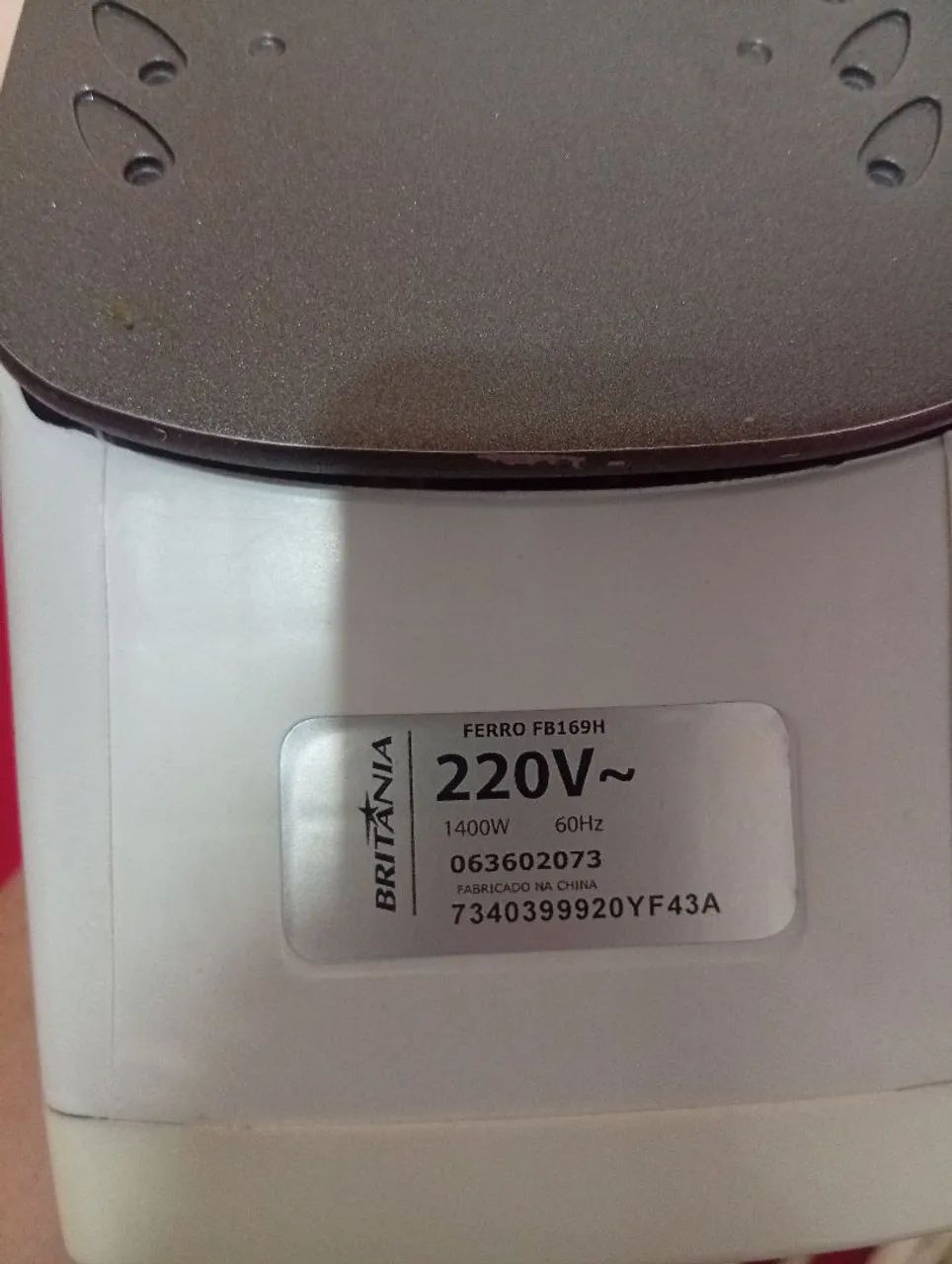 Ferro de passar roupa - Foto 4