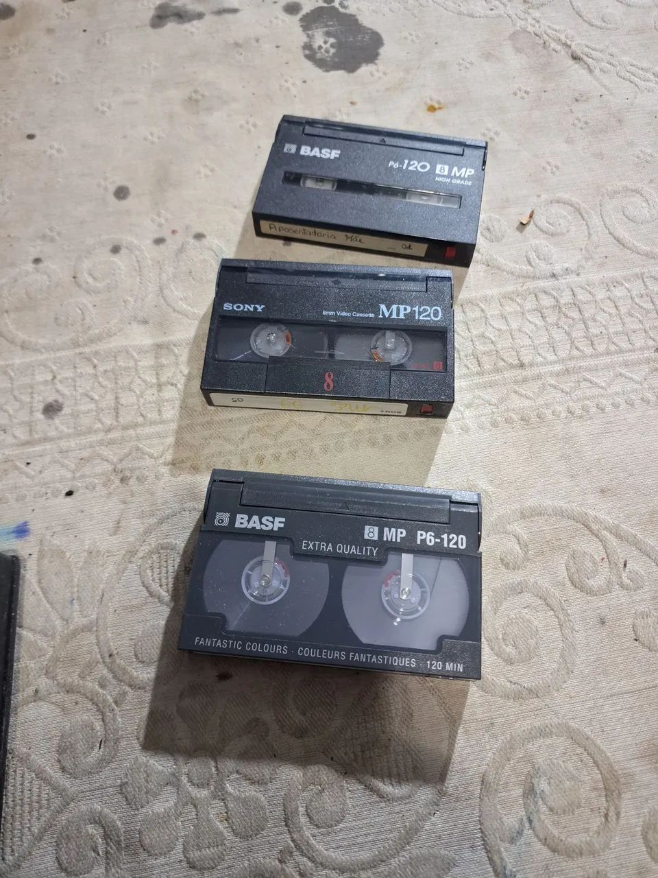 fita k7 basf. 8mm video box   - Foto 3