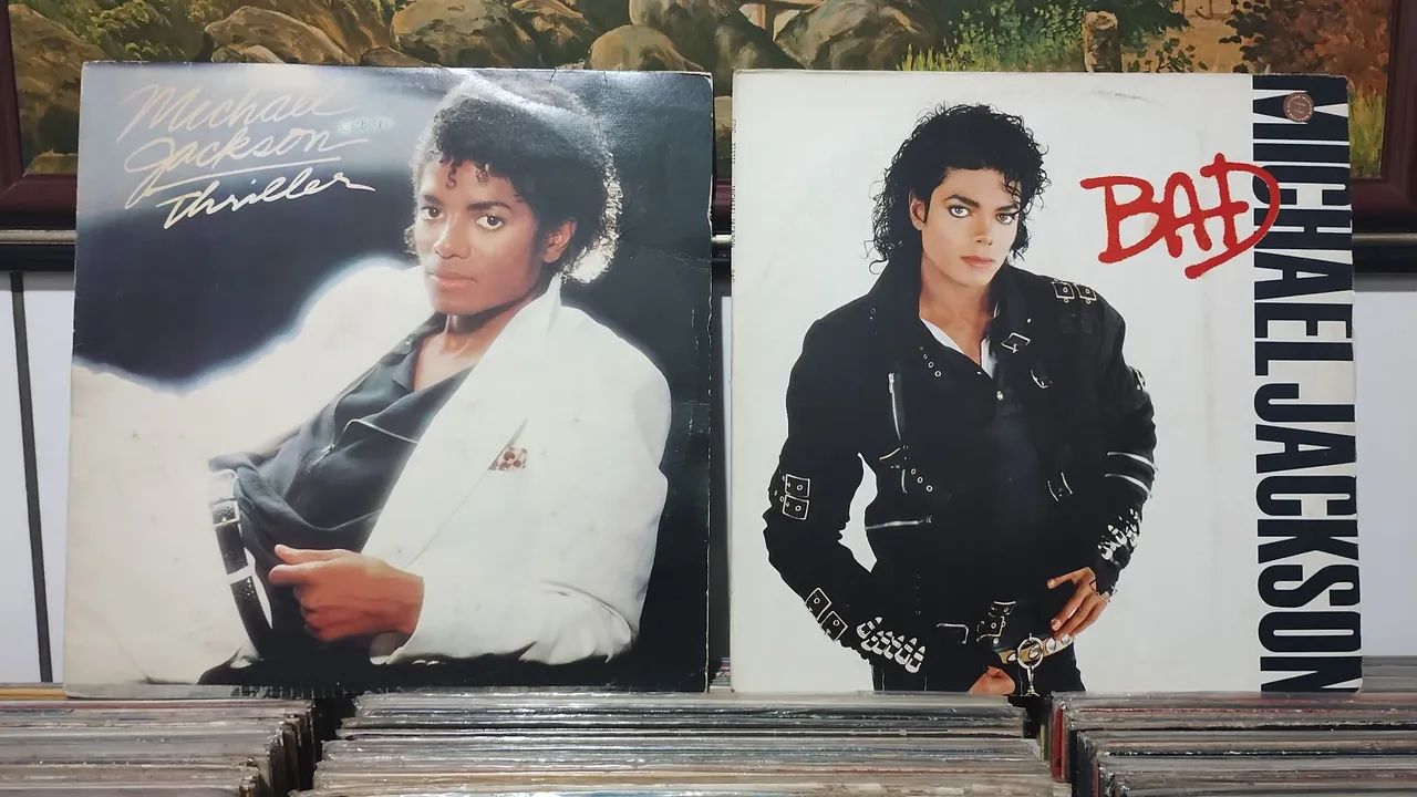 Dois Discos Michael Jackson 