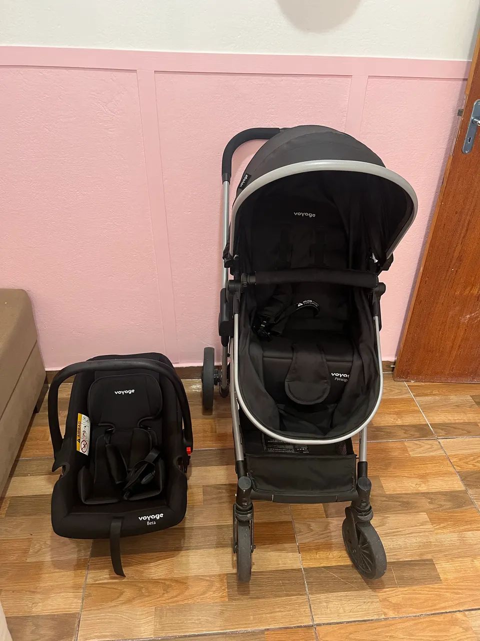 CARRINHO DE BEBÊ + BEBÊ CONFORTO - Foto 4