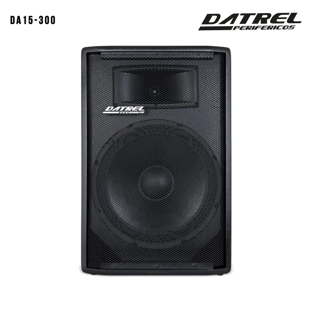 Caixa Passiva Datrel DA15-300 15 Polegadas 300 W Com Driver de Titânio