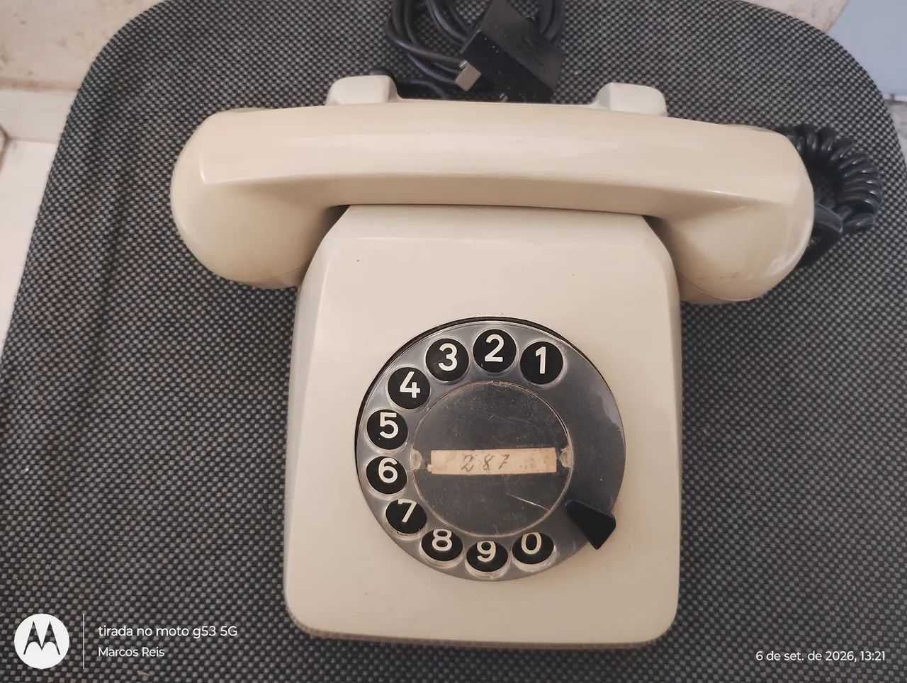 Telefone Antigo Decoração 