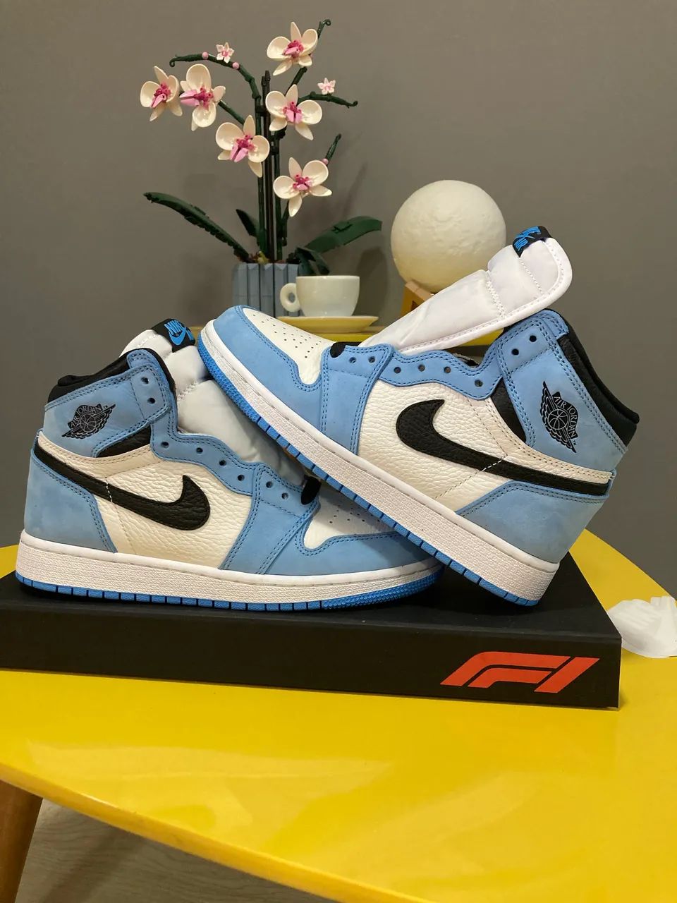 Nike Air Jordan 1 UNC university blue - Foto 4