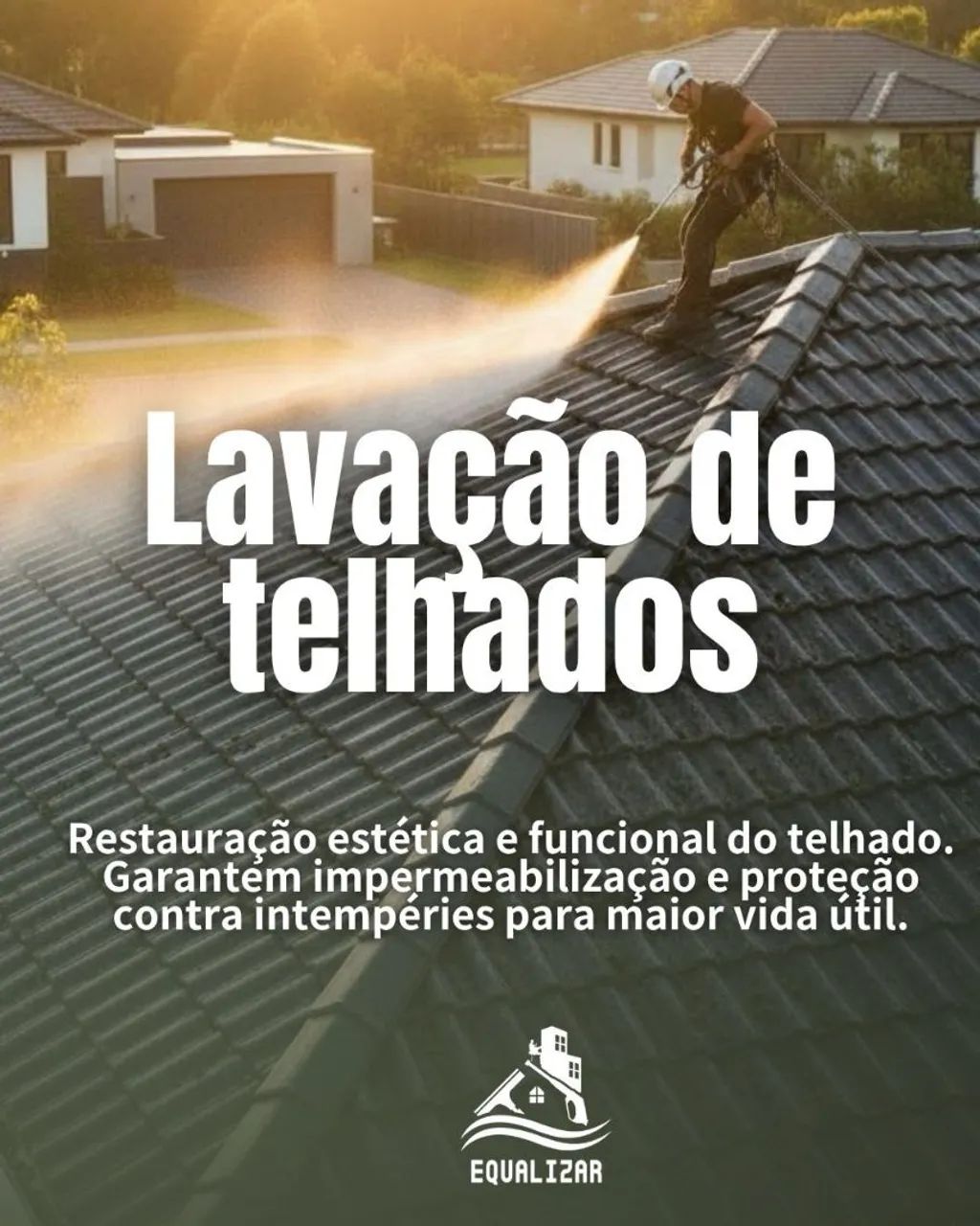 Limpeza de telhado