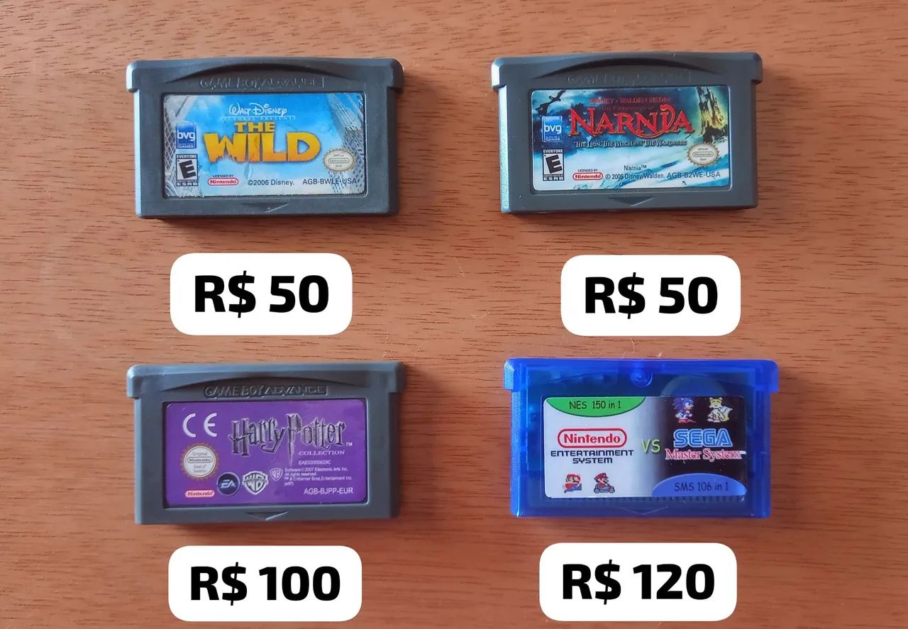 Jogos de Game Boy Advance GBA