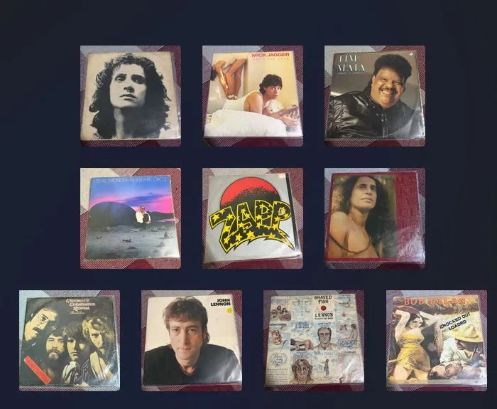 Lote com 26 discos de vinil - Rock, Pop, MPB e Internacionais - Foto 2